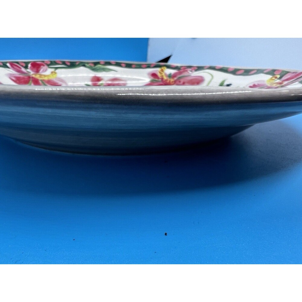 Anthropologie NATHALIE LETE Dinner Plate COLIBRI Hummingbird Francophile 10" - Picture 4 of 9
